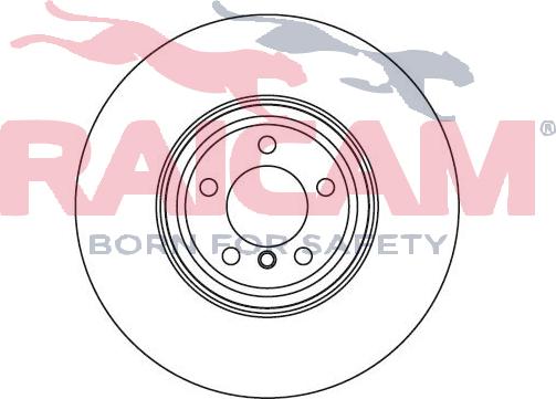 Raicam RD00092 - Disque de frein cwaw.fr