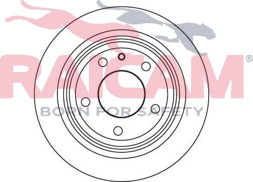 Raicam RD00041 - Disque de frein cwaw.fr