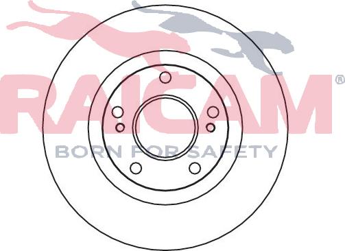 Raicam RD00175 - Disque de frein cwaw.fr