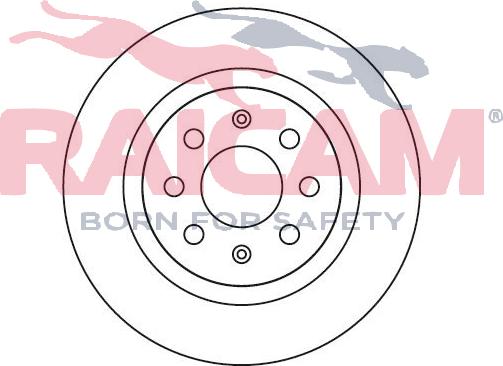 Raicam RD00213 - Disque de frein cwaw.fr