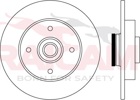 Raicam RD01542 - Disque de frein cwaw.fr