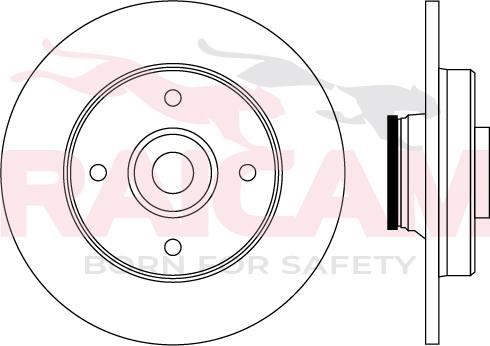 Raicam RD01551 - Disque de frein cwaw.fr