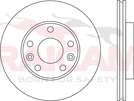 Raicam RD01515 - Disque de frein cwaw.fr