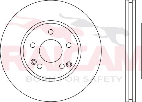 Raicam RD01538 - Disque de frein cwaw.fr