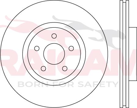 Raicam RD01524 - Disque de frein cwaw.fr