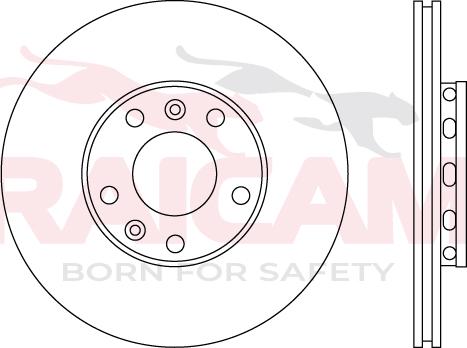 Raicam RD01613 - Disque de frein cwaw.fr