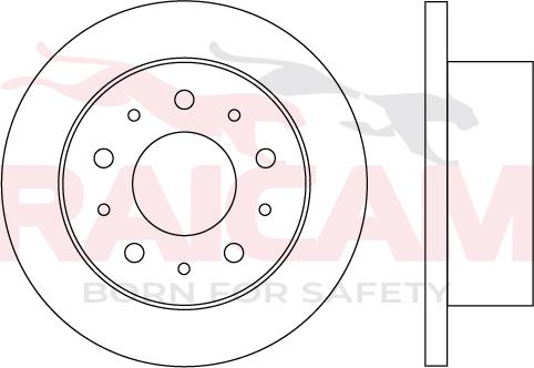 Raicam RD01623 - Disque de frein cwaw.fr