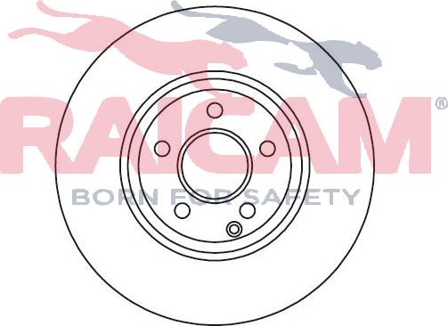 Raicam RD01076 - Disque de frein cwaw.fr