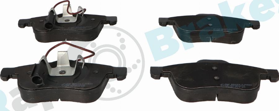 RAP BRAKES R-P0530 - Kit de plaquettes de frein, frein à disque cwaw.fr