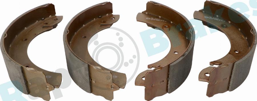 RAPBRAKES R-S0119 - Jeu de mâchoires de frein, frein de stationnement cwaw.fr