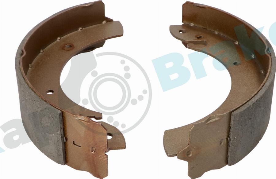 RAPBRAKES R-S0119 - Jeu de mâchoires de frein, frein de stationnement cwaw.fr