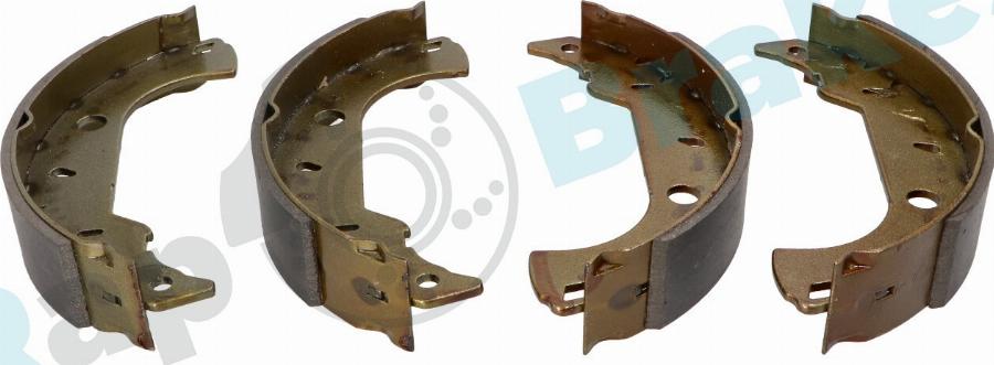 RAPBRAKES R-S0124 - Jeu de mâchoires de frein, frein de stationnement cwaw.fr