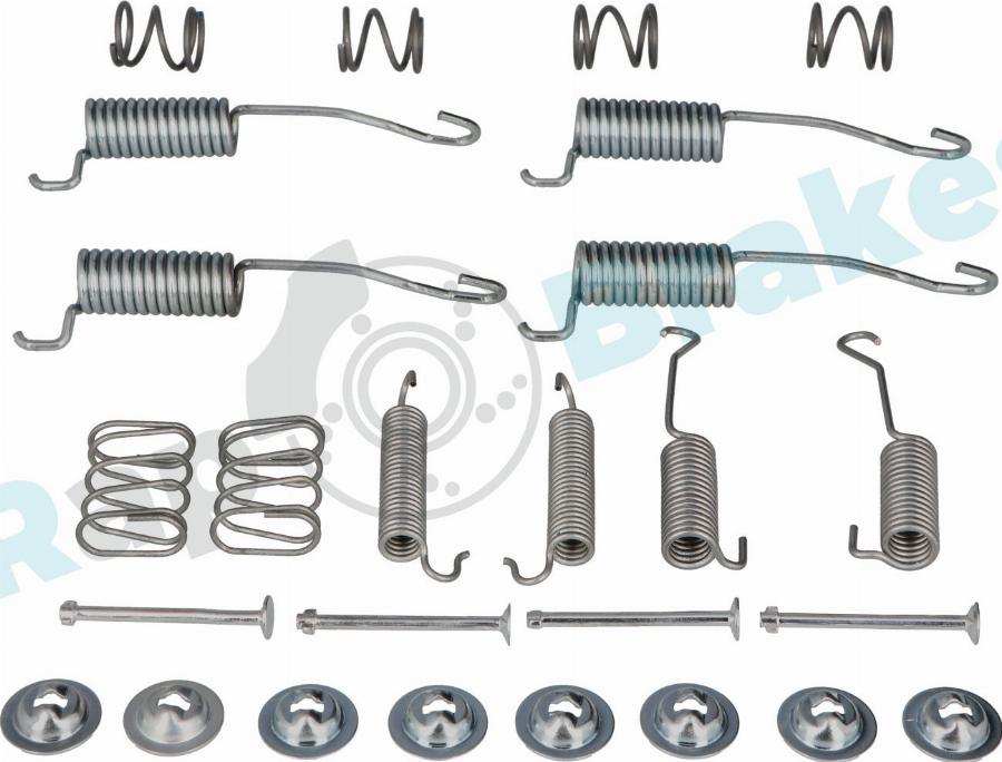 RAP BRAKES R-T0191 - Kit d'accessoires, mâchoire de frein cwaw.fr