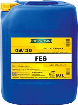 Ravenol 1111146-020-01-999 - Huile moteur cwaw.fr