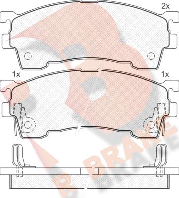 Spidan 32671 - Kit de plaquettes de frein, frein à disque cwaw.fr