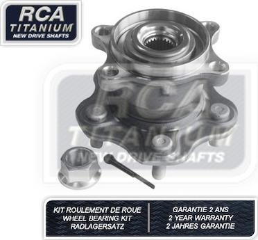 RCA France RCAK1205 - Kit de roulements de roue cwaw.fr