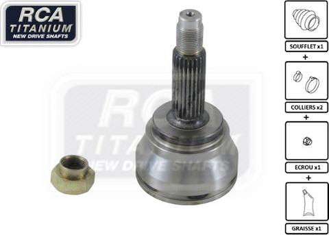 RCA France AF04F2 - Jeu de joints, arbre de transmission cwaw.fr