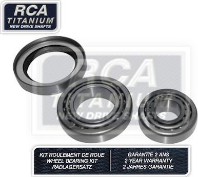 RCA France RCAK1492 - Kit de roulements de roue cwaw.fr