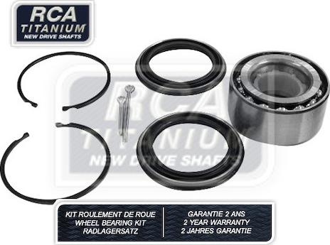 RCA France RCAK1453 - Kit de roulements de roue cwaw.fr