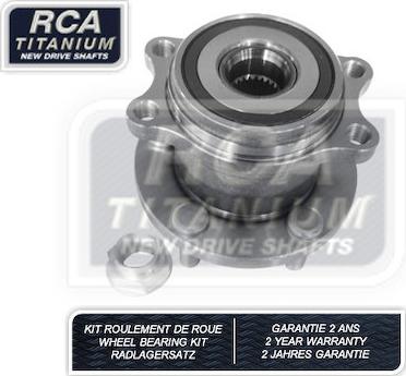 RCA France RCAK1457 - Kit de roulements de roue cwaw.fr