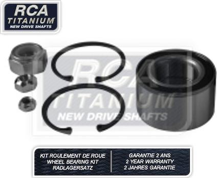 RCA France RCAK1406 - Kit de roulements de roue cwaw.fr