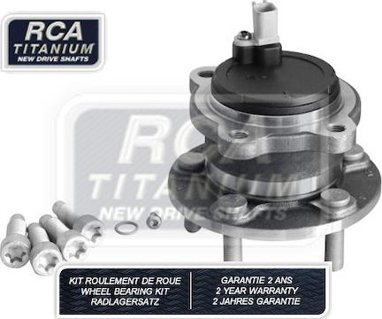 RCA France RCAK1408 - Kit de roulements de roue cwaw.fr