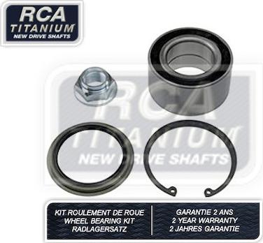 RCA France RCAK1483 - Kit de roulements de roue cwaw.fr