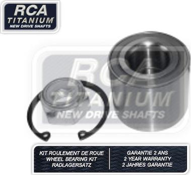 RCA France RCAK1472 - Kit de roulements de roue cwaw.fr