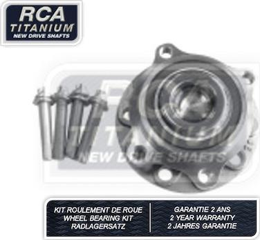 RCA France RCAK1042 - Kit de roulements de roue cwaw.fr