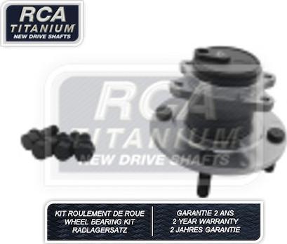 RCA France RCAK1064 - Kit de roulements de roue cwaw.fr