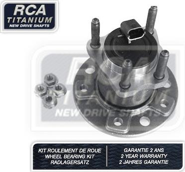 RCA France RCAK1154 - Kit de roulements de roue cwaw.fr