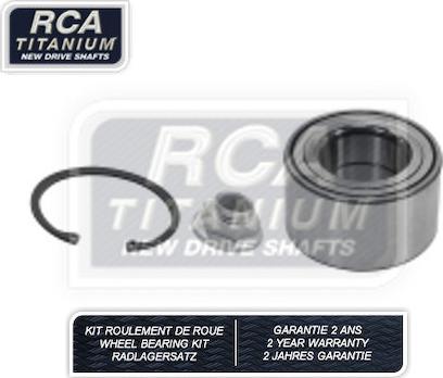 RCA France RCAK1175 - Kit de roulements de roue cwaw.fr