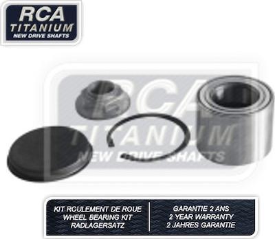 RCA France RCAK1310 - Kit de roulements de roue cwaw.fr