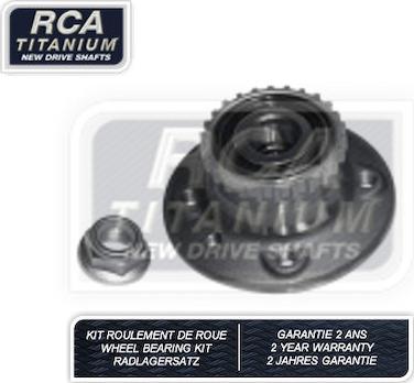 RCA France RCAK1375 - Kit de roulements de roue cwaw.fr