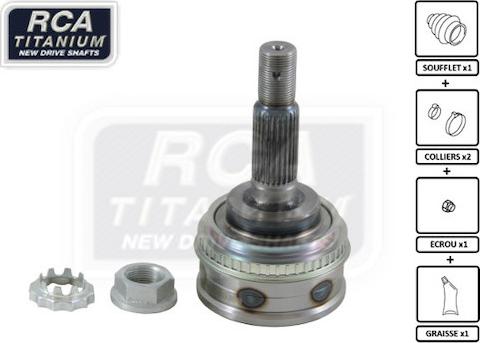 RCA France TO08F2A - Jeu de joints, arbre de transmission cwaw.fr