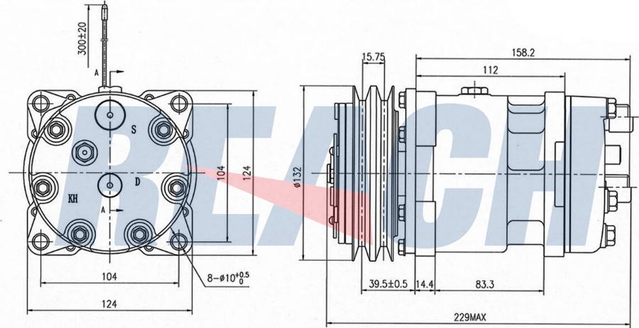 REACH 1.74.20916 - Compresseur, climatisation cwaw.fr