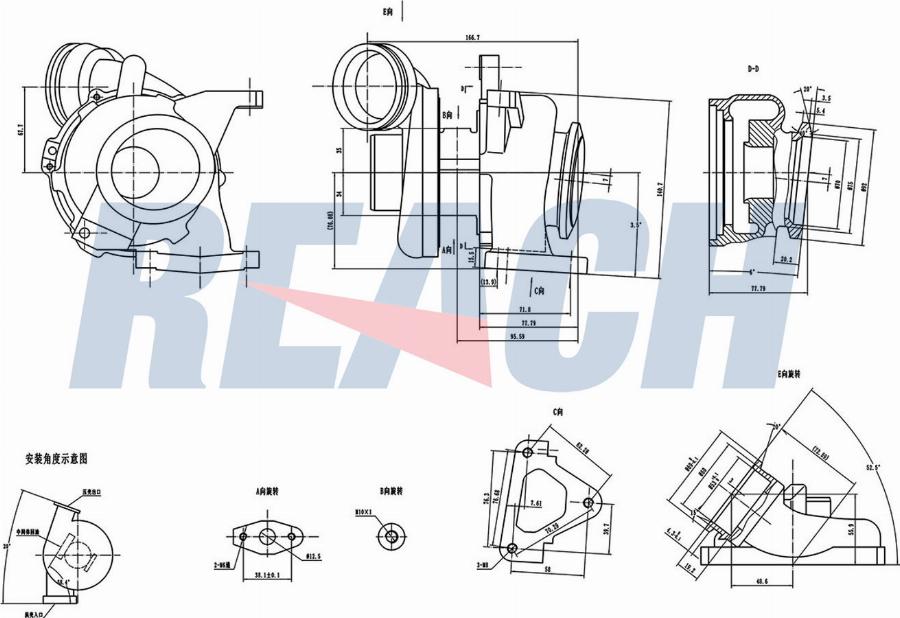 REACH 1.TI.12014 - Turbocompresseur, suralimentation cwaw.fr