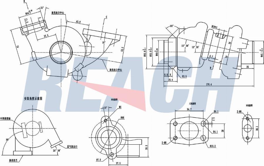 REACH 1.TI.12021 - Turbocompresseur, suralimentation cwaw.fr