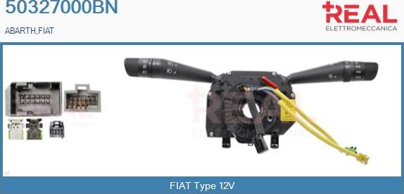 REAL 50327000BN - Commutateur de colonne de direction cwaw.fr