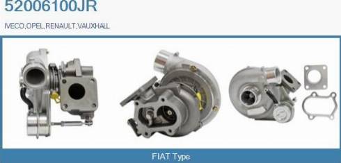 REAL 52006100JR - Turbocompresseur, suralimentation cwaw.fr