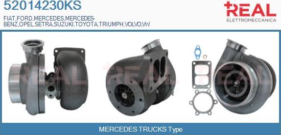 REAL 52014230KS - Turbocompresseur, suralimentation cwaw.fr