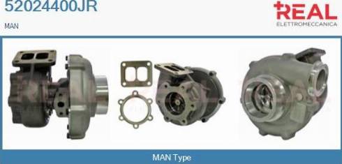 REAL 52024400JR - Turbocompresseur, suralimentation cwaw.fr