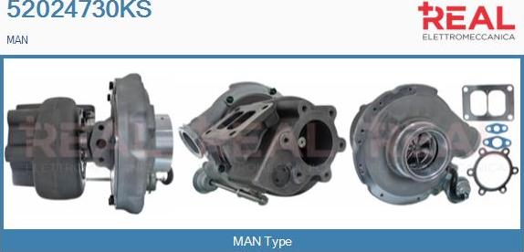 REAL 52024730KS - Turbocompresseur, suralimentation cwaw.fr