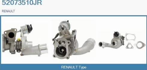 REAL 52073510JR - Turbocompresseur, suralimentation cwaw.fr