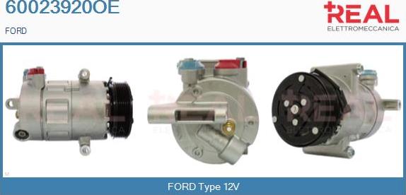 REAL 60023920OE - Compresseur, climatisation cwaw.fr