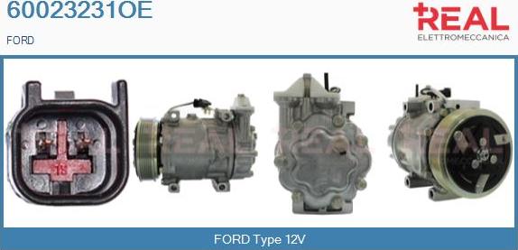 REAL 60023231OE - Compresseur, climatisation cwaw.fr