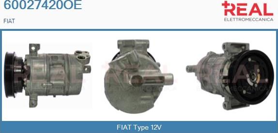 REAL 60027420OE - Compresseur, climatisation cwaw.fr