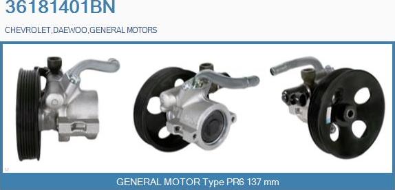 REAL 36181401BN - Pompe hydraulique, direction cwaw.fr