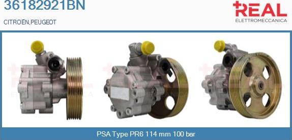 REAL 36182921BN - Pompe hydraulique, direction cwaw.fr