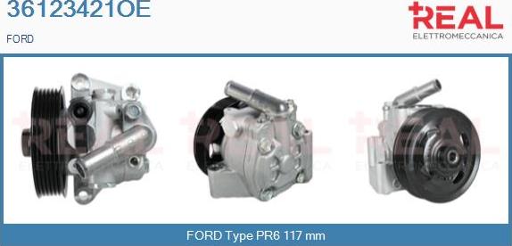 REAL 36123421OE - Pompe hydraulique, direction cwaw.fr